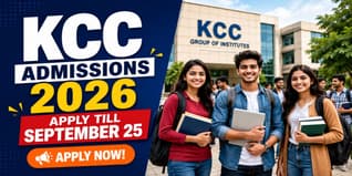 KCC Group of Institutes Begins UG Admission 2026; Apply by Sep 25